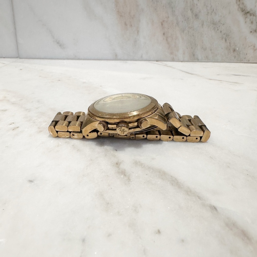 MICHAEL KORS Gold Runway Chronograph Watch - Picture 11 of 14